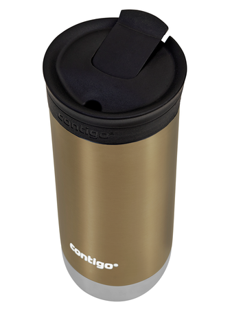 Kubek termiczny na kawę Contigo Huron 2.0 470ml - Na 40 urodziny - Złoty