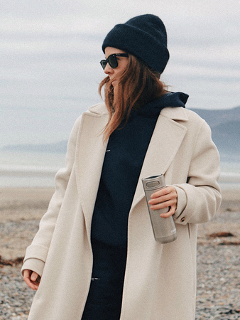 Thermal mug Contigo Luxe Autoseal 470 ml with custom inscription - engraved - Stainless Steel