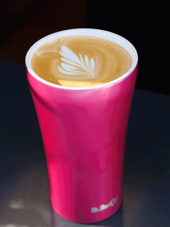 Dr.Bacty Apollo 2.0 thermischer Kaffeebecher - 360 ml - Rosa
