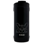 Dr.Bacty Notus French Bulldog 2-in-1 thermal mug - black