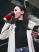 Thermobecher mit gravur Contigo Byron 2.0 470ml - Rot