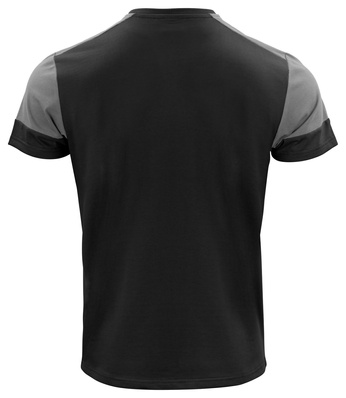 Zweifarbiges Prime T-Shirt der Marke Printer - Schwarz - Grau.