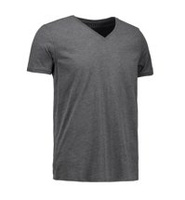 CORE V-neck tee ID - Grafitowy