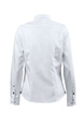 Purple shirt with a bow tie, size 44, for ladies, from the brand FROST, white/navy blue.