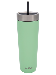 Kubek termiczny ze słomką Luxe Tumbler 720ml - Cucumber