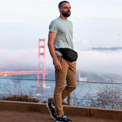 Anti-theft waistpack Pacsafe Vibe 100 - black