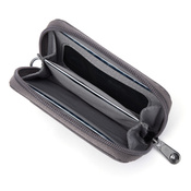 Pacsafe RFIDsafe recycelte Anti-Diebstahl-Geldbörse - marineblau