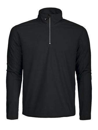 Herren Melton Half Zip D.A.D Pullover - Dunkelblau