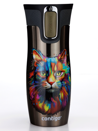 Kubek termiczny Contigo West Loop 2.0 470 ml - Latte - Kot