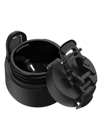 Personalisierbarer thermobecher Contigo West Loop 3.0 470ml - Schwarz