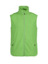 Sleeveless Sideflip jacket by Printer Red Flag - Lime.