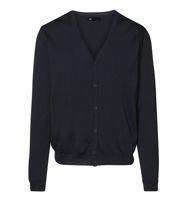 Herren -Strickjagd Navy