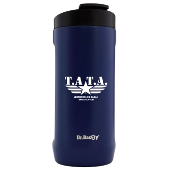 Thermal mug of Dr. Bacty Notus Dad - navy blue