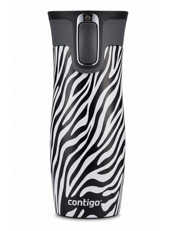 Thermal Mug Contigo West Loop 470 ml - Matte Black - Cat Eyes