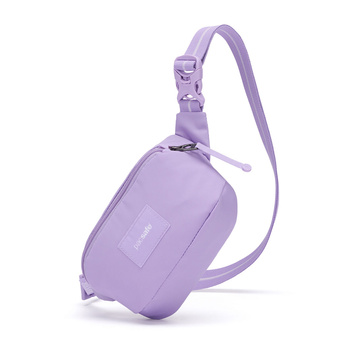 Pacsafe Go anti-theft hip pack - lavender