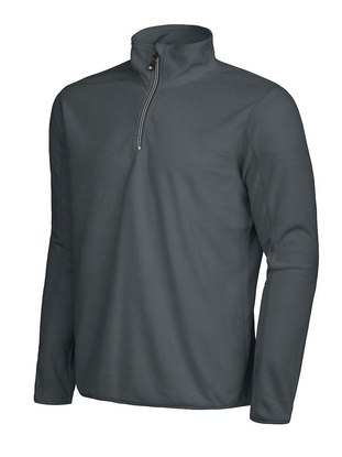 Bluza męska Melton Half Zip  D.A.D - Szary
