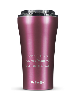 Dr.Bacty Apollo 2.0 keramikbeschichteter Kaffeebecher 360 ml - Rosa