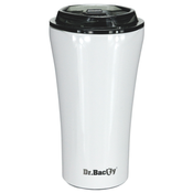 Dr.Bacty Apollo 2.0 thermal coffee mug - Elixir of Patience - 360 ml - Glossy White