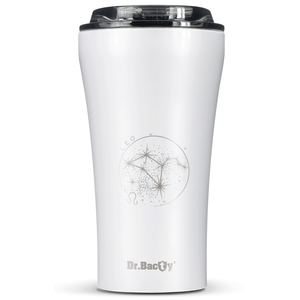 Dr.Bacty Apollo 2.0 thermal coffee mug - Leo - 360 ml - Glossy White