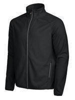 Fleecejacke Melton Full Zip D.A.D - Schwarz