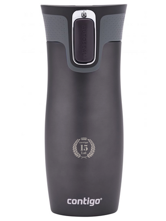 Kubek termiczny Contigo West Loop 2.0 470ml Jubileusz 15 lat - Grafitowy Mat
