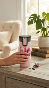 Kubek termiczny Contigo West Loop 2.0 470 ml - Hibiskus- Blush