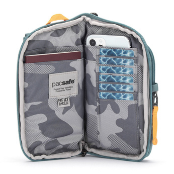 Pacsafe GO anti-theft shoulder bag - mint