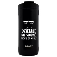 Kaffee Thermal Tasse Dr.Bacty Notus Danke, kein Zucker - schwarz