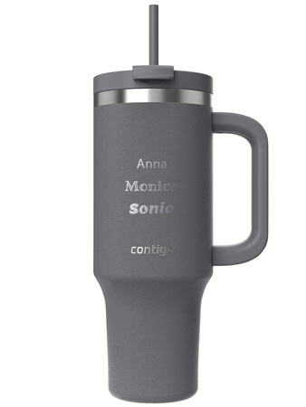 Thermal water mug with engraving Contigo Streeterville Tumbler 1200 ml - Darkstone