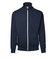 Cardigan Kontraststreifenmarine