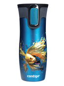 Contigo West Loop 2.0 Thermobecher 470ml - Biscay Bay- Goldfisch