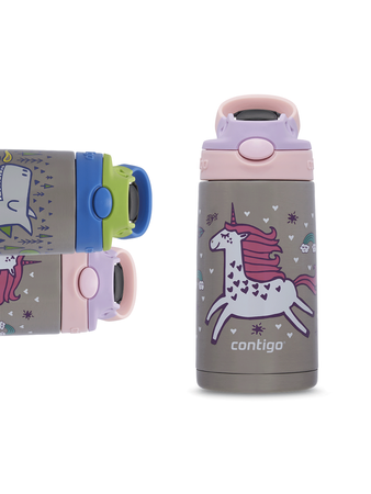 Thermal bottle for children Contigo Easy Clean 380ml - Flying Unicorn