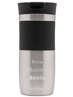 Thermal mug Contigo Byron 470ml with custom inscription - engraved - Stainless Steel