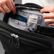 Pacsafe® EXP 12" anti theft sling crossbody - jet black