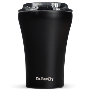 Coffee thermal mug with ceramic coating Dr.Bacty Apollo 227 ml - black