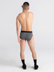 Comfortable men's SAXX ULTRA Boxer Brief Fly - graphite.