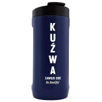 Kaffee-Thermobecher 2-in-1 Dr.Bacty Notus 360 ml - Kuźwa - marineblau
