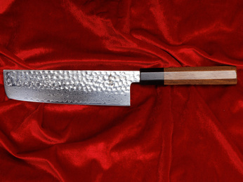 Exclusive Aka Tori Tokyo Hammer 7" Nakiri Knife – Damascus Steel Business Gift with Custom Engraving Option