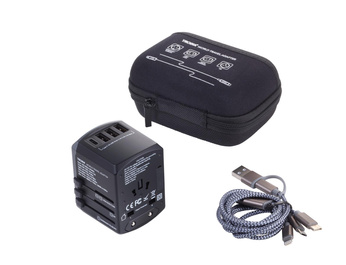 TROIKA travel adapter set TROIKA world travel adapter.