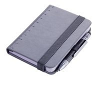 notebook TROIKA lilipad+liliput - gray