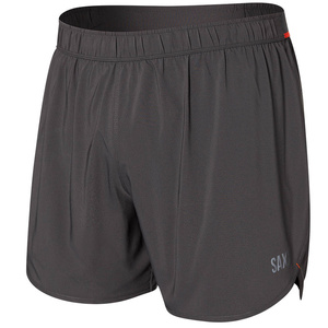 Laufshorts mit 2-in-1 Unterwäsche SAXX HIGHTAIL - grau.