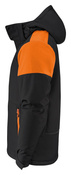 Two-tone insulated softshell Prime Padded Softshell by Printer - Black - orange.