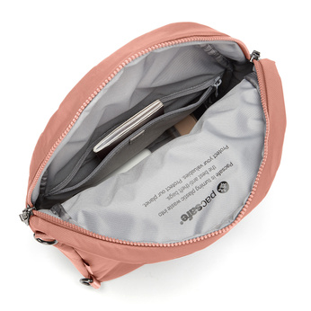 Pacsafe CX 2-in-1 Anti-Diebstahl-Rucksack/Tasche - rosa
