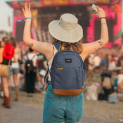 Anti-theft urban backpack Pacsafe Go 15l - navy blue