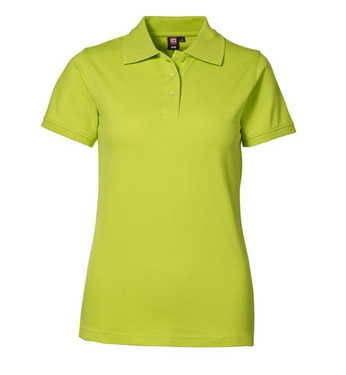 Piqué polo shirt stretch lime