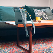 Pacsafe Go anti-theft urban shoulder bag - mint