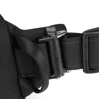 Saszetka nerka antykradzieżowa Pacsafe Vibe 100 - czarna