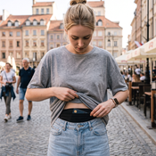 Portfel antykradzieżowy na pas Pacsafe Coversafe S100 - czarny