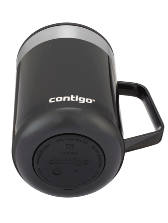 Thermal mug with ear Contigo Streeterville 420 ml - Black