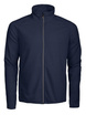 Polar Melton Full Zip  D.A.D - Granatowy